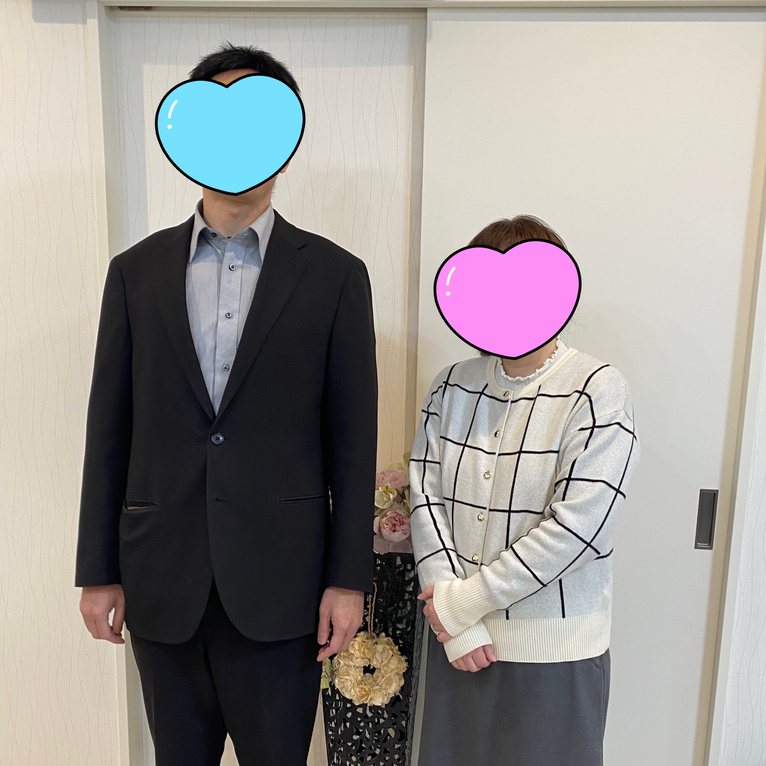 笑顔が素敵na明るいカップル