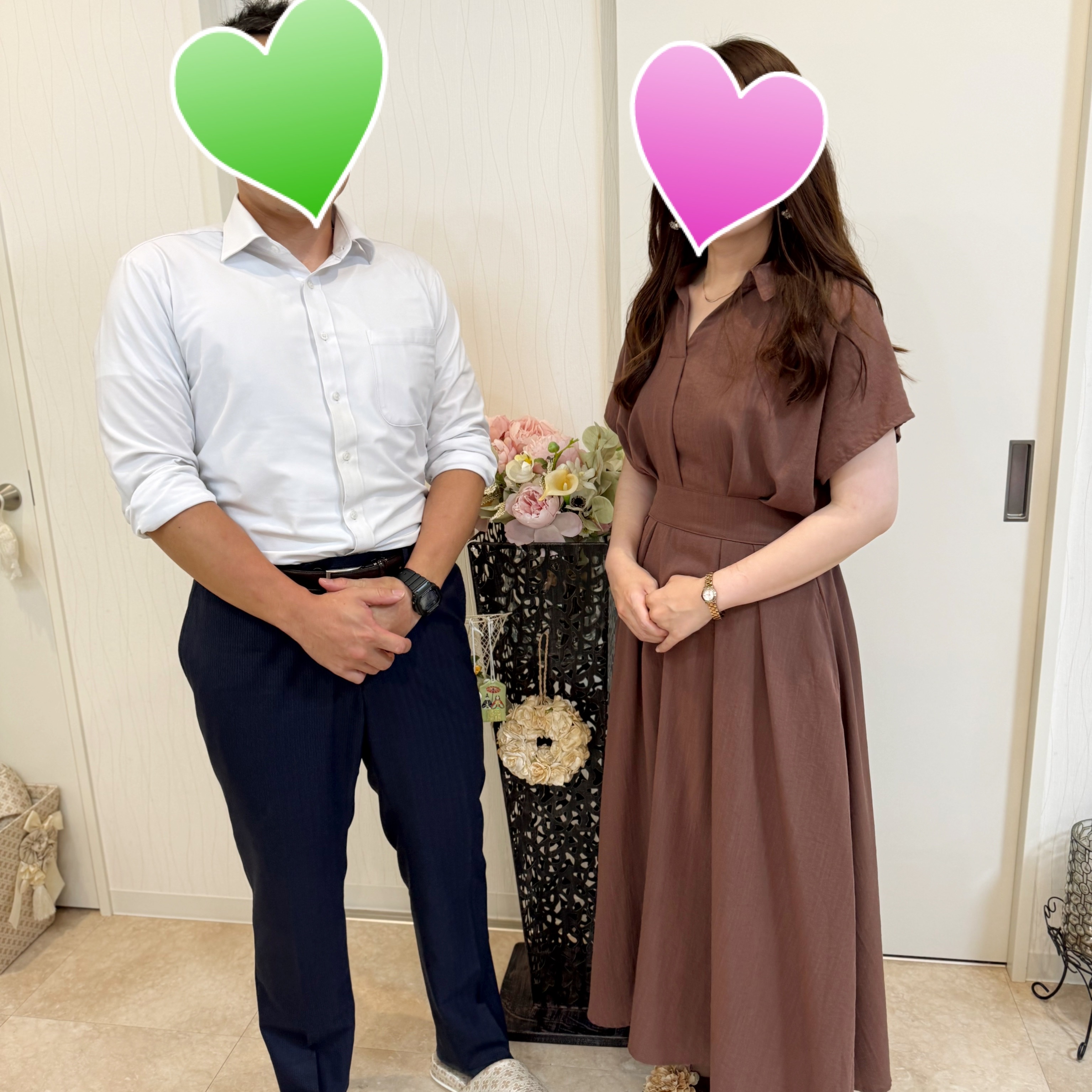 素敵可愛いお似合いカップル